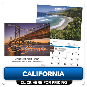 Personalized Calendars - California!