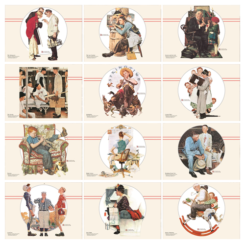 Personalized Norman Rockwell Calendar - Saturday Evening Post #819