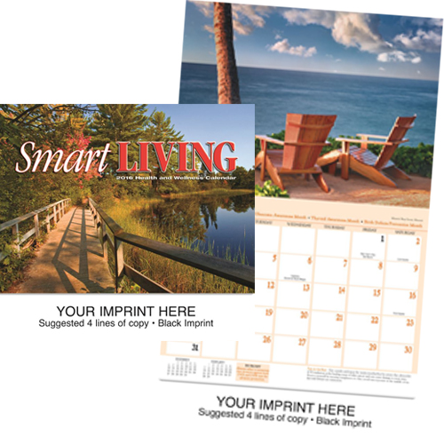 Custom Imprinted Calendar - Smart Living #855