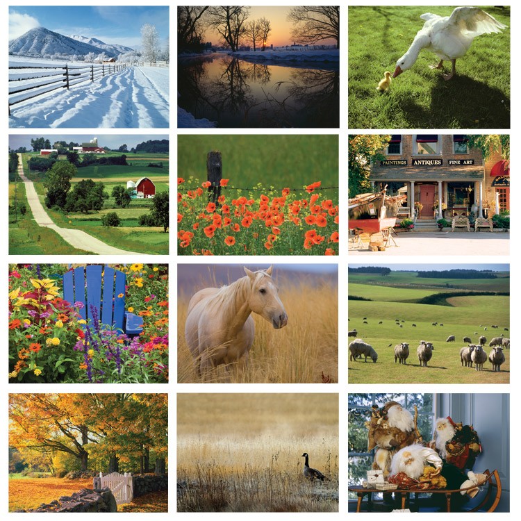 Personalized Calendar - Country #OF56CC1